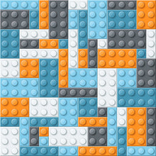 Charger l'image dans la galerie, Précommande: Lego orange et bleu