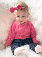 Charger l'image dans la galerie, Jersey de bambou côtelé - Rose