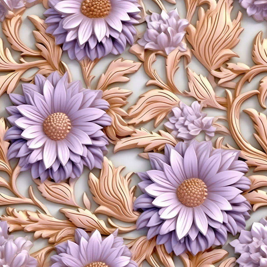 Précommande: Fleuri mauve sable