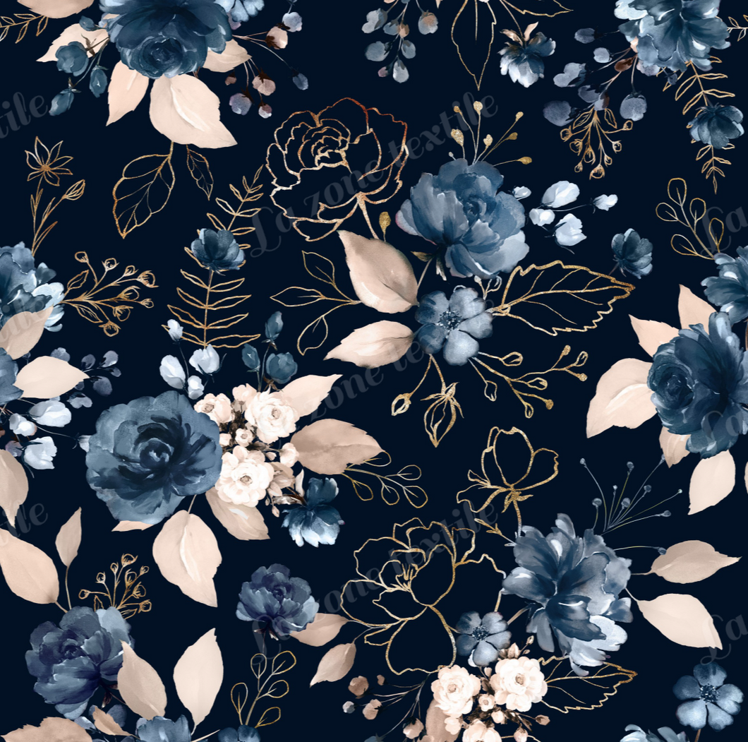 Précommande: Bouquet floral noir