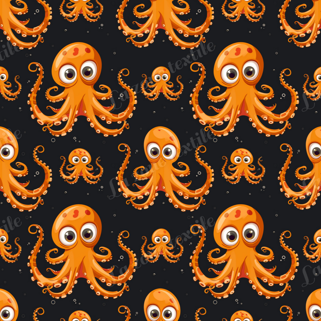 Précommande: Pieuvre orangé