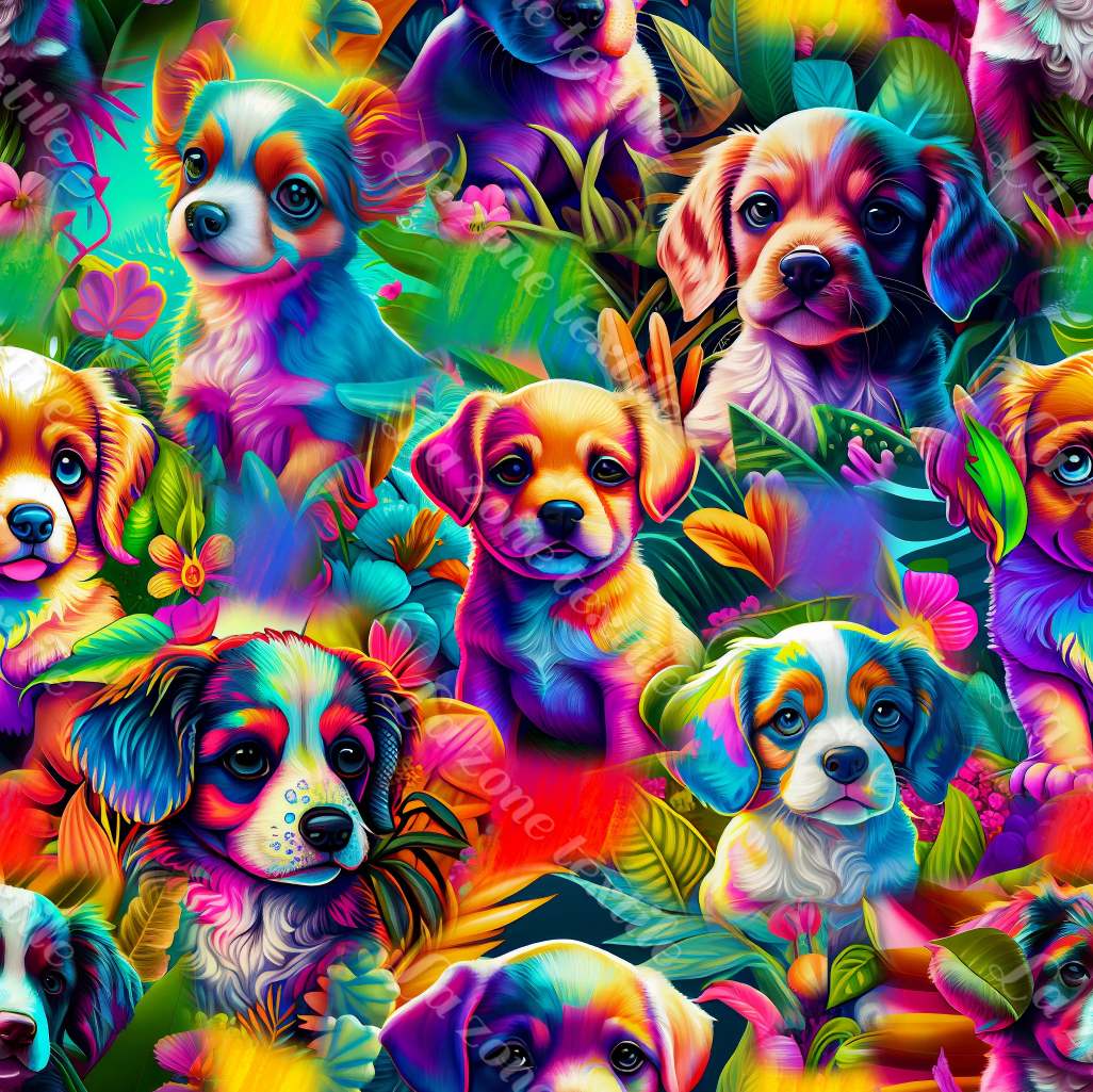 Précommande: Chien multicolore
