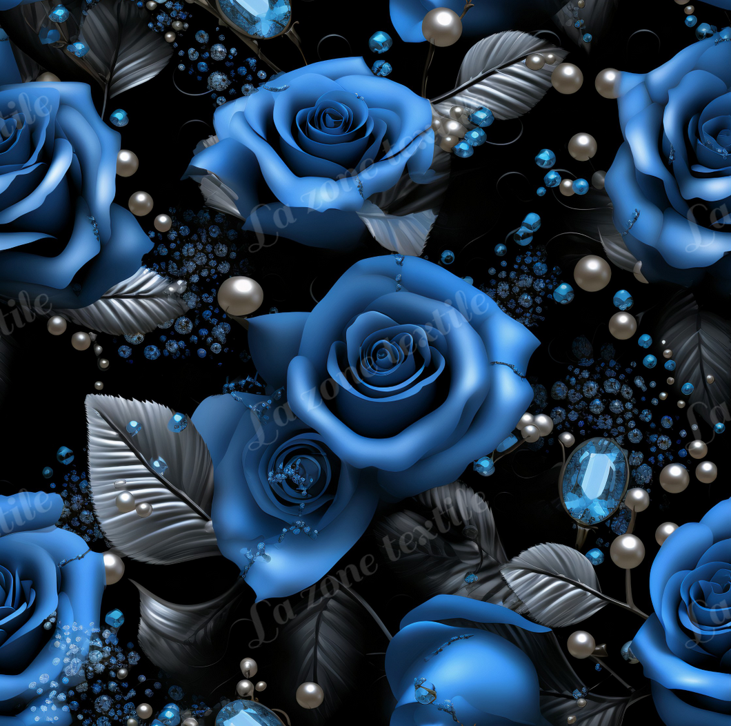 Précommande: Floral bleuté