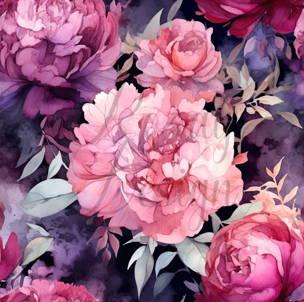 Précommande: Pivoine rose et violette