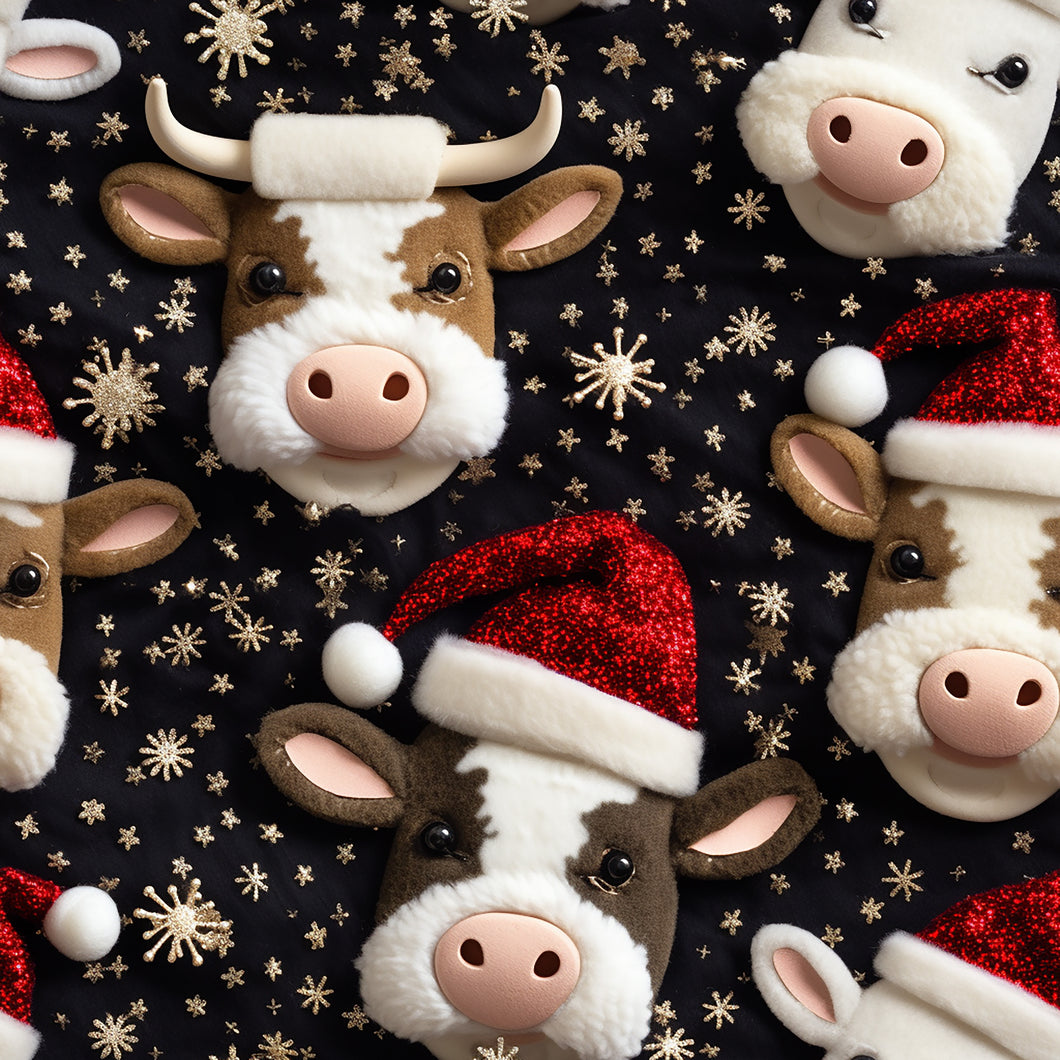 Vache festive