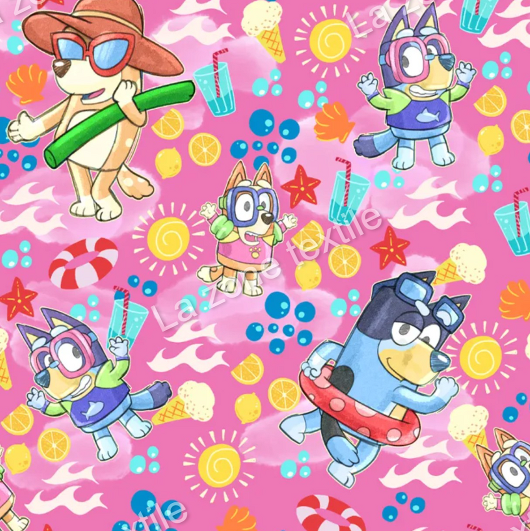 Précommande: Petit bluey rose