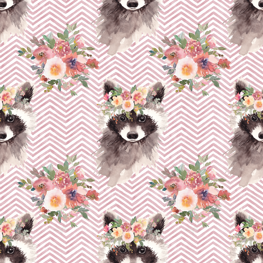 Précommande: Raton laveur fleuri