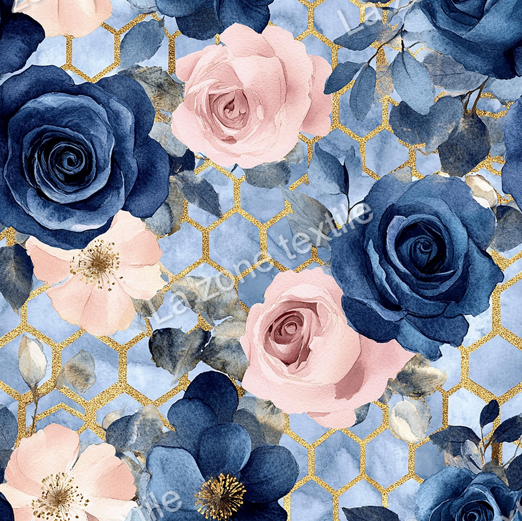 Précommande: Rose bleu rosé #4