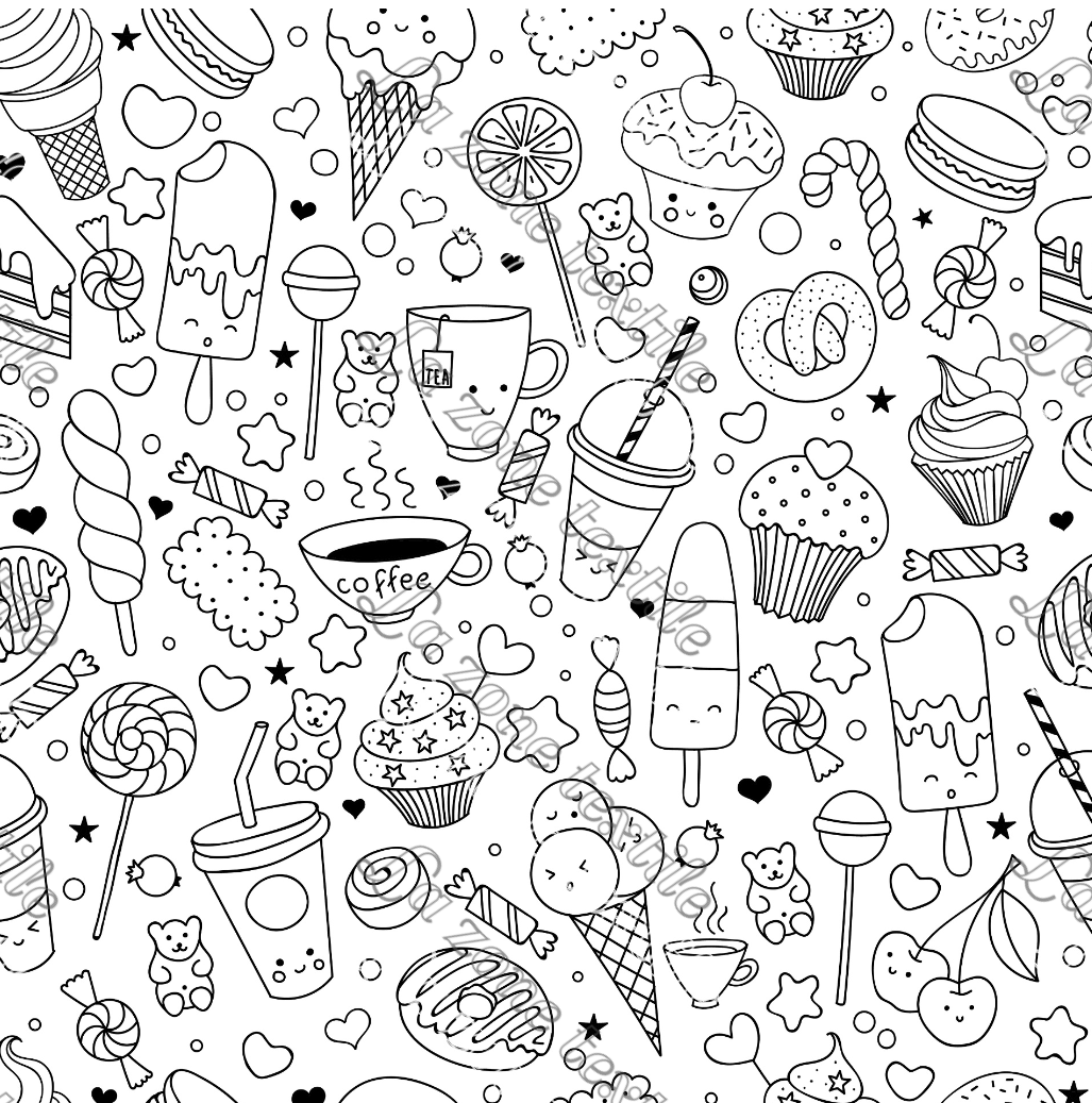 Précommande: Coloriage sucré