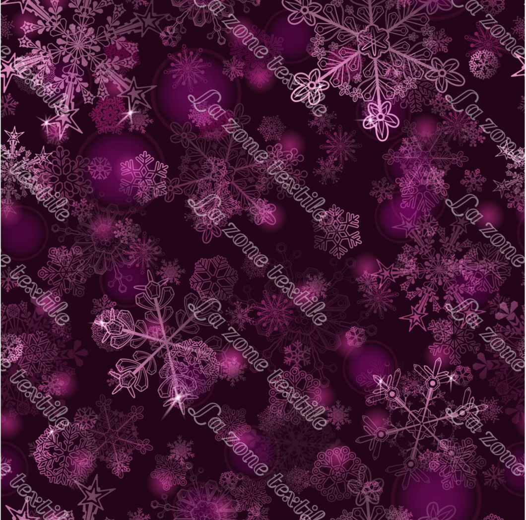 Précommande: Flocon violet