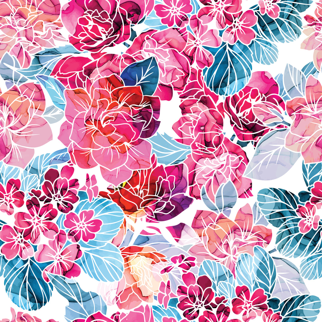 Précommande: Encre floral