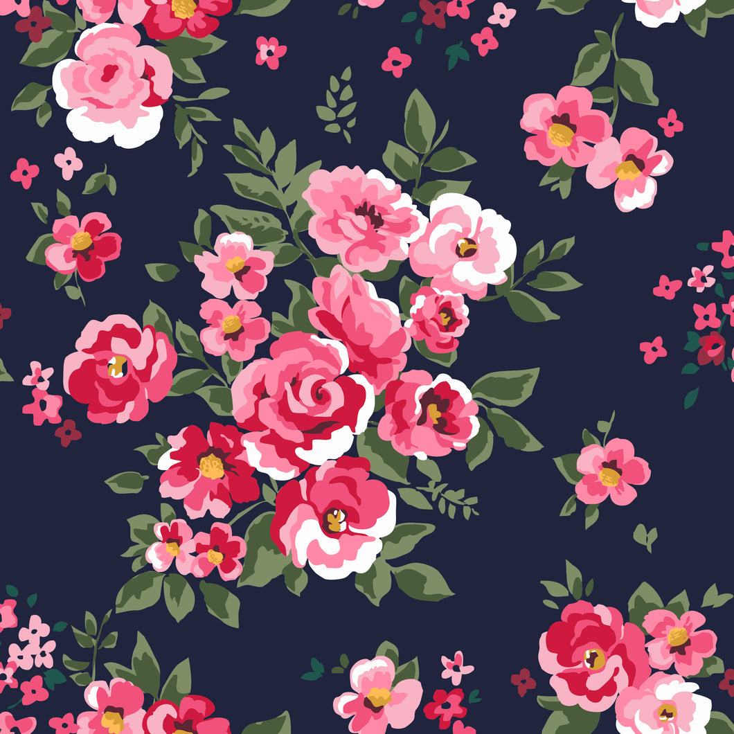 Précommande: Floral bleu